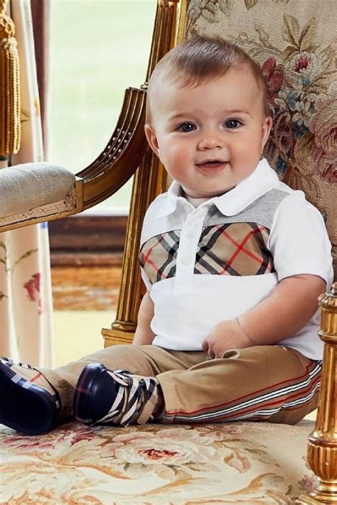 toddler burberry shirt|burberry outfit baby boy.